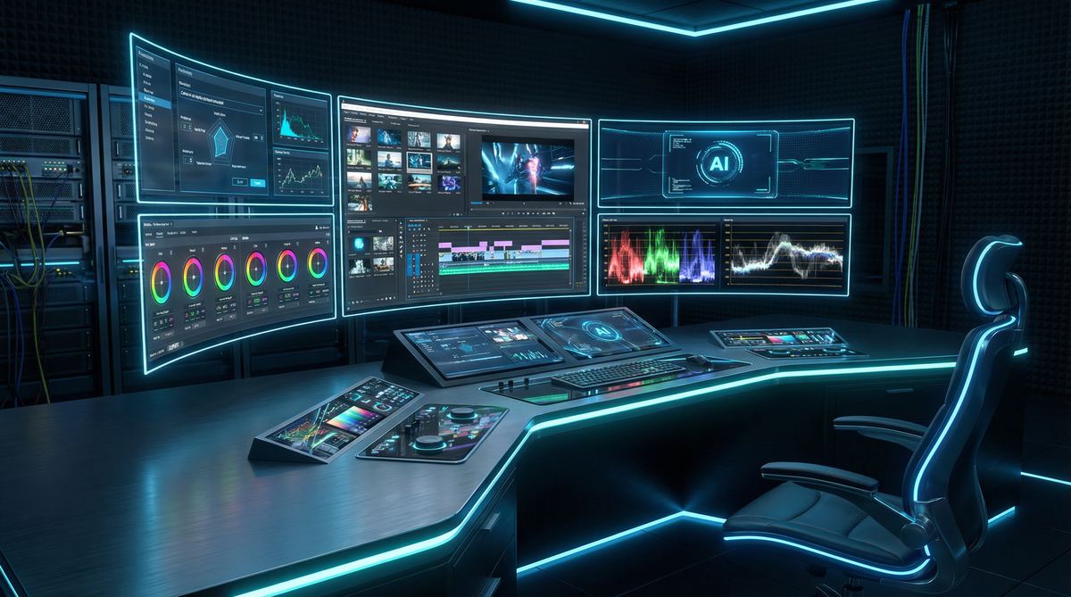 猎奇 AI修图与视频剪辑